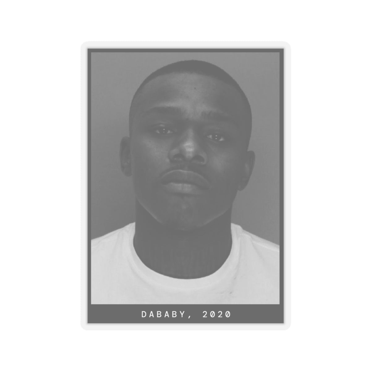 DaBaby, 2020 Rapper Mugshot Sticker