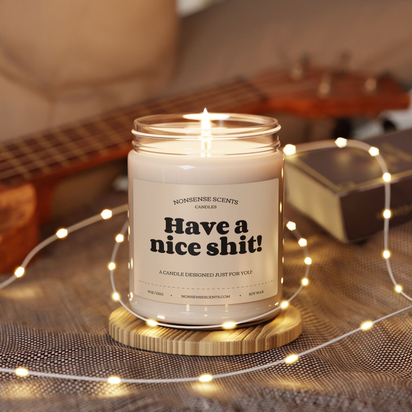 Have A Nice Shit! - Funny Gag Gift Scented Candle by Nonsense Scents