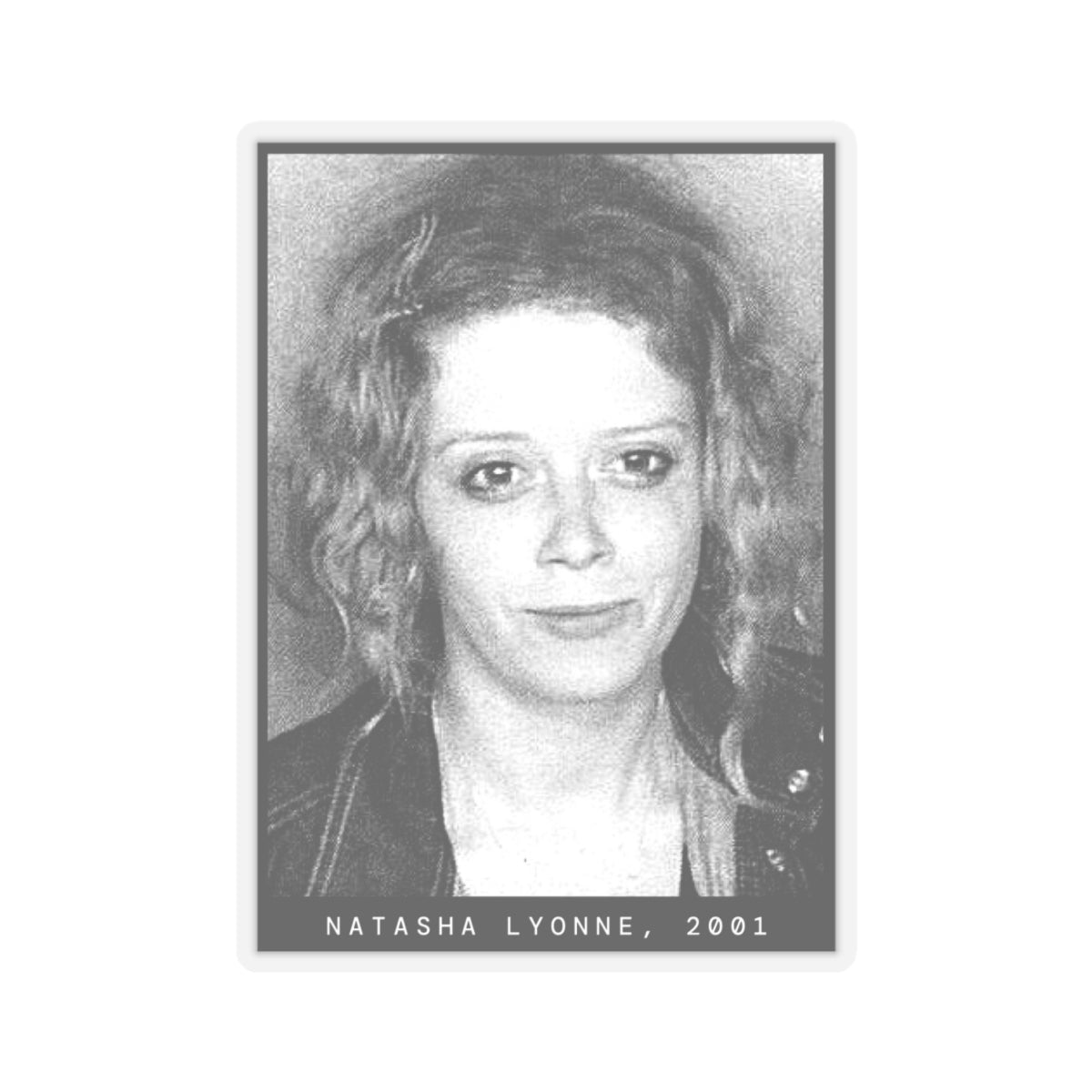 Natasha Lyonne, 2001 Celebrity Mugshot Sticker