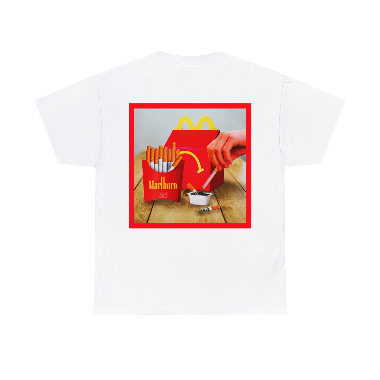 Marlboro Meal, Fast Food Cigarettes Tee