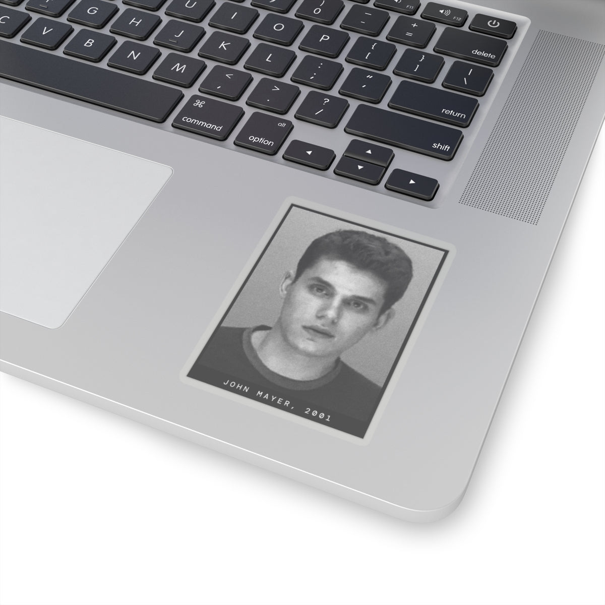 John Mayer, 2001 Singer Mugshot Sticker