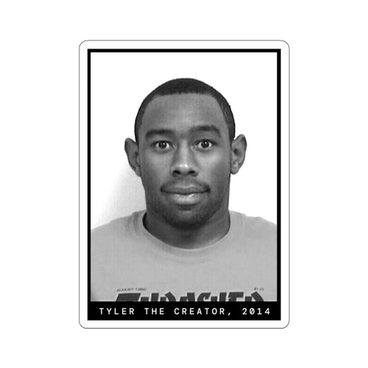 Tyler The Creator, 2014 Rapper Mugshot Sticker