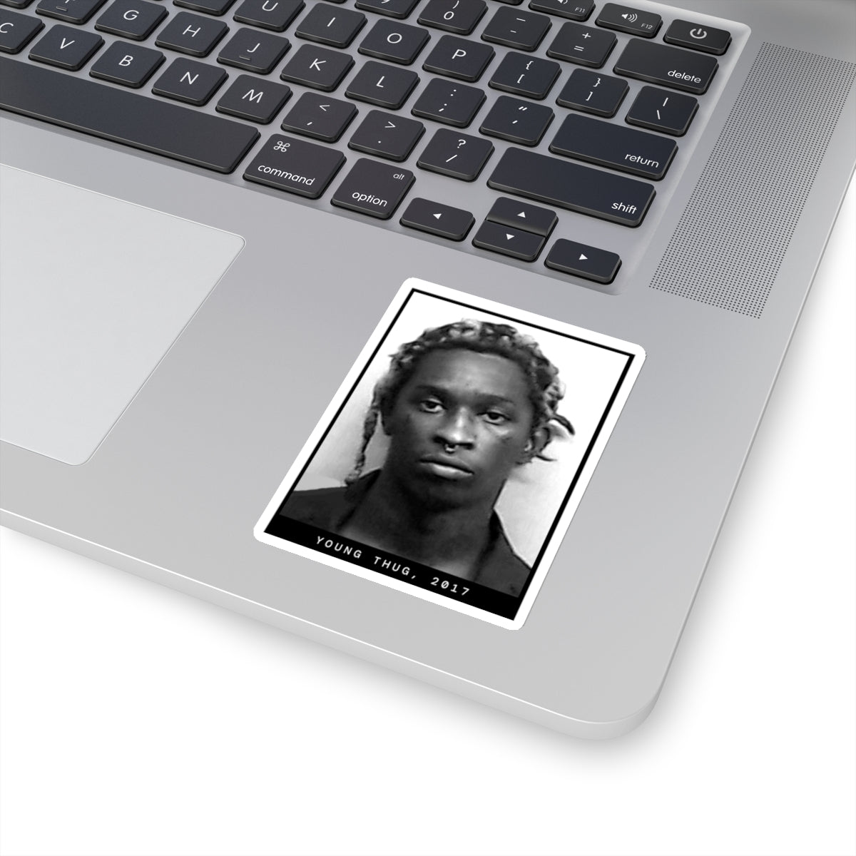 Young Thug, 2017 Rapper Mugshot Sticker