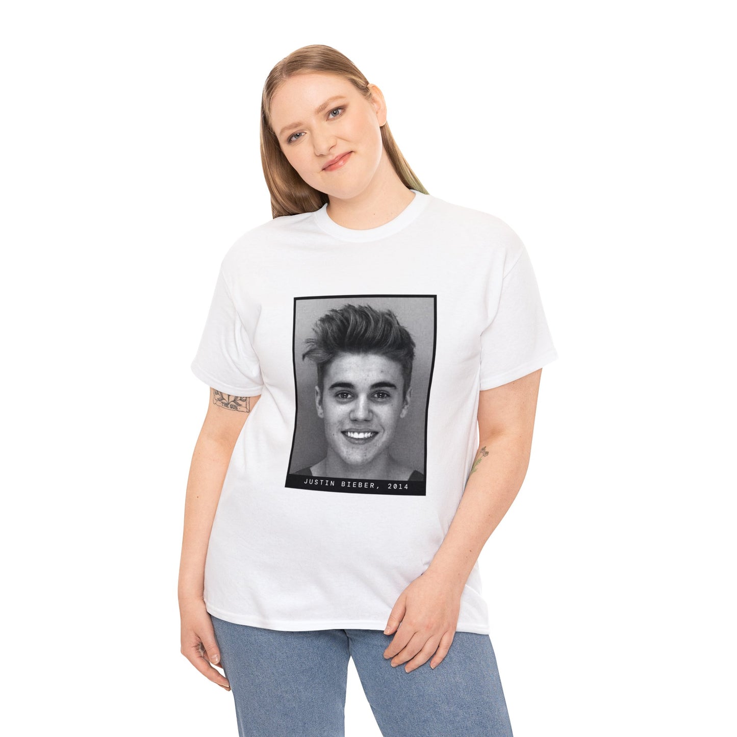 Justin Bieber, 2014 Singer Mugshot Tee