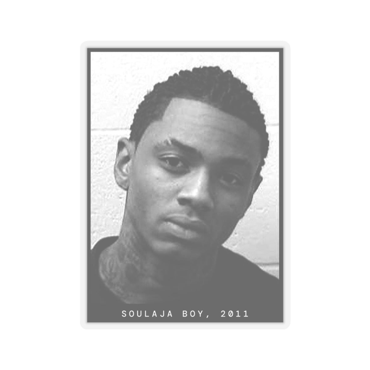 Soulja Boy, 2011 Rapper Mugshot Sticker