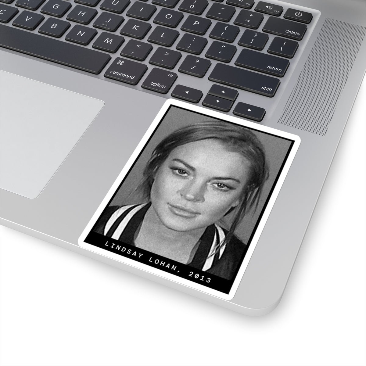 Lindsay Lohan, 2013 Actress Mugshot Sticker