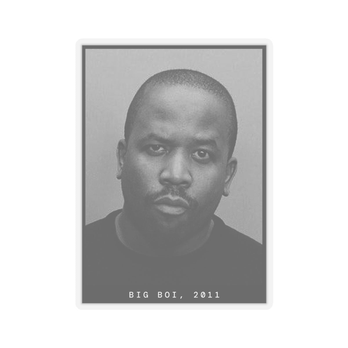 Big Boi, 2011 Rapper Mugshot Sticker