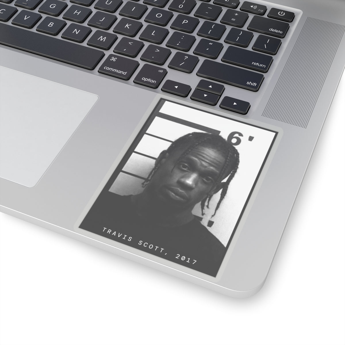 Travis Scott, 2017 Rapper Mugshot Sticker