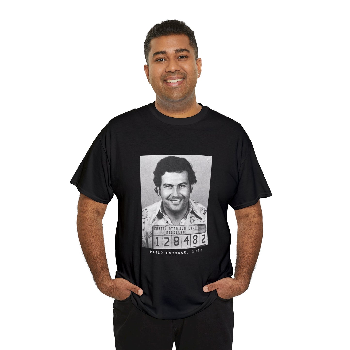 Pablo Escobar, 1977 Mugshot Tee