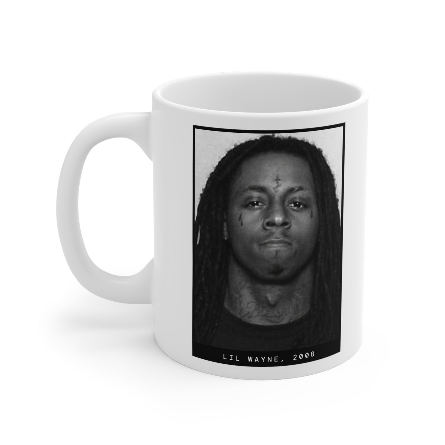 Lil Wayne, 2008 Rapper Mugshot Mug