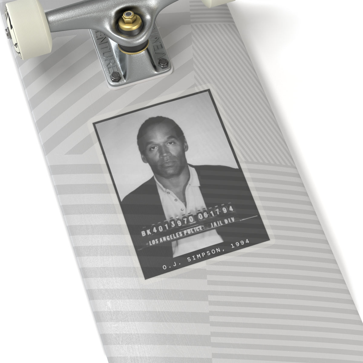 O.J. Simpson, 1994 Mugshot Sticker