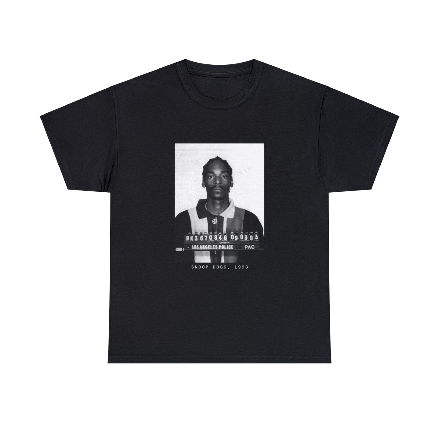 Snoop Dogg, 1993 Rapper Mugshot Tee