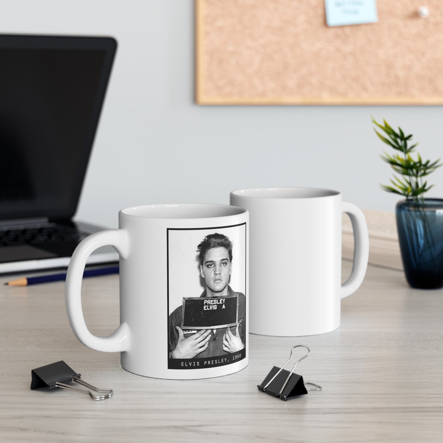 Elvis Presley, 1960 Singer Mugshot Mug