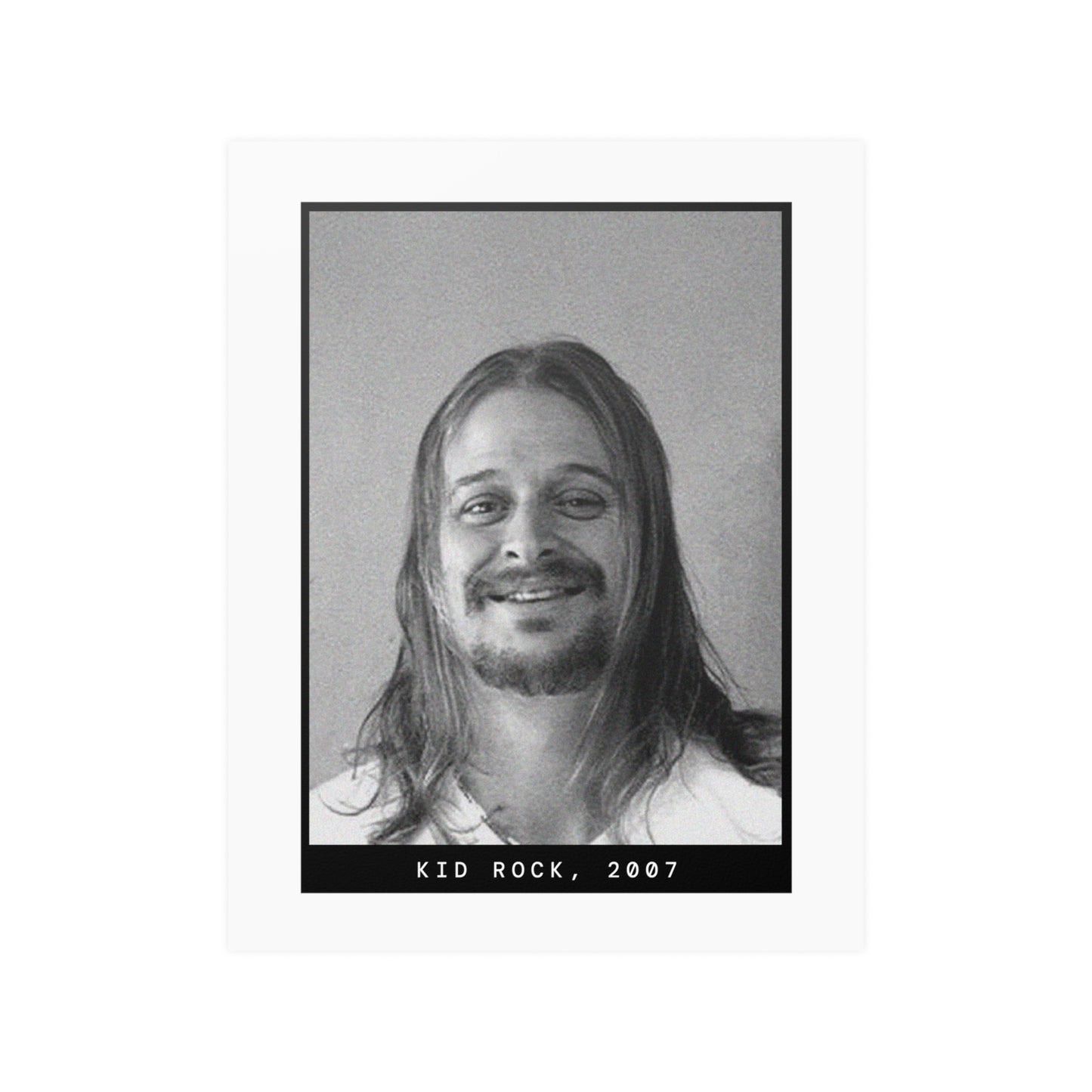 Kid Rock, 2007 Singer Mugshot Poster