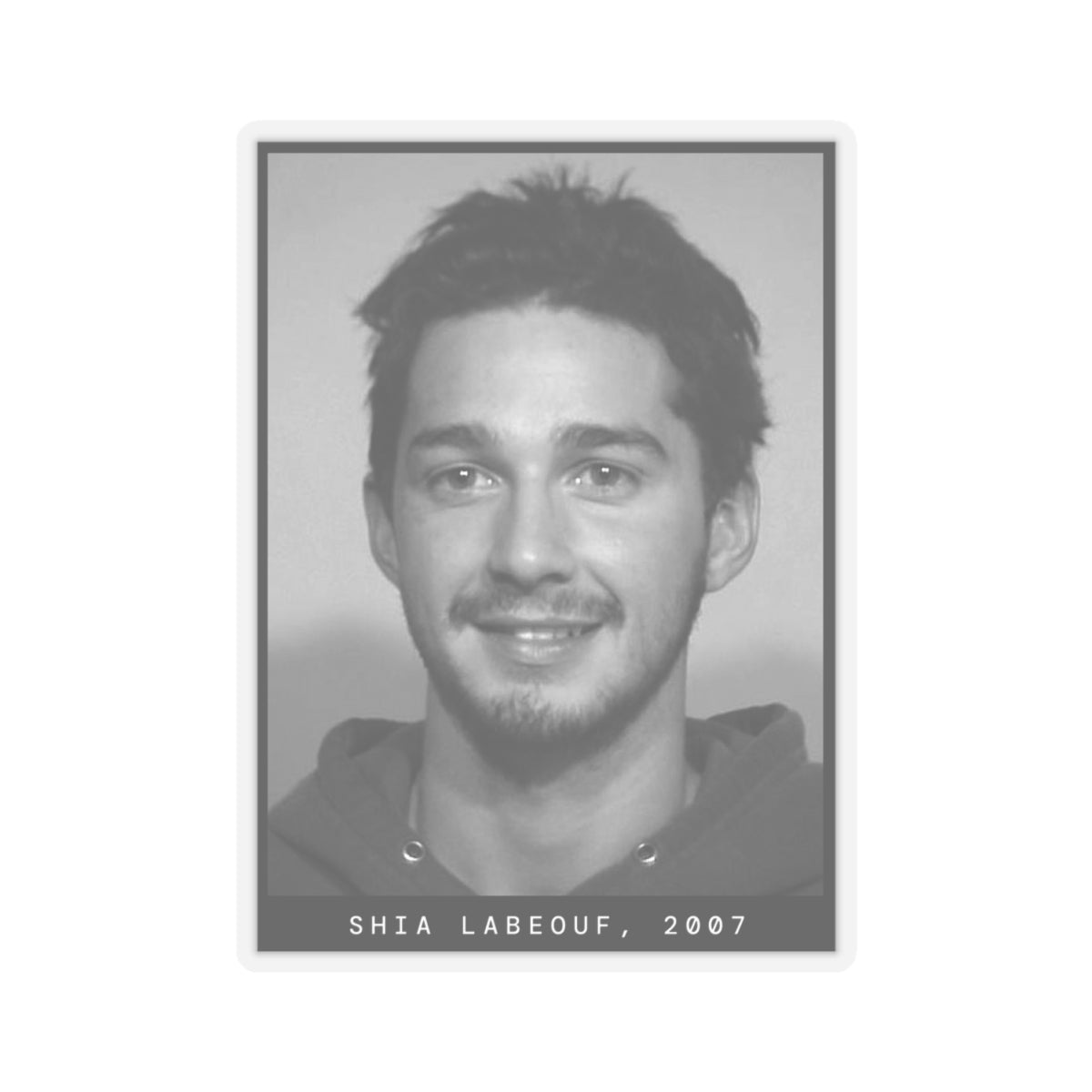 Shia LaBeouf, 2007 Actor Mugshot Sticker