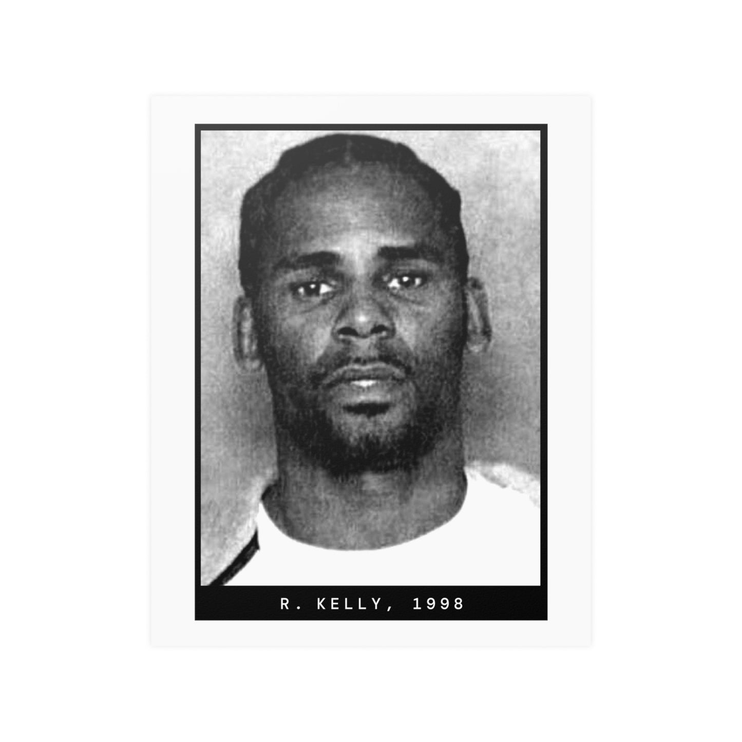 R. Kelly, 1998 Mugshot Poster