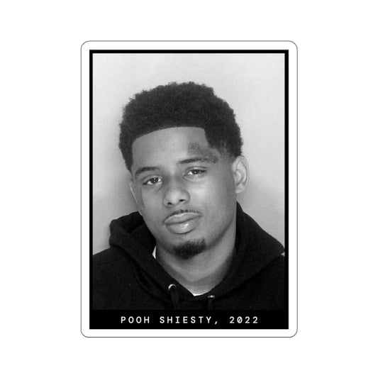 Pooh Shiesty, 2022 Rapper Mugshot Sticker