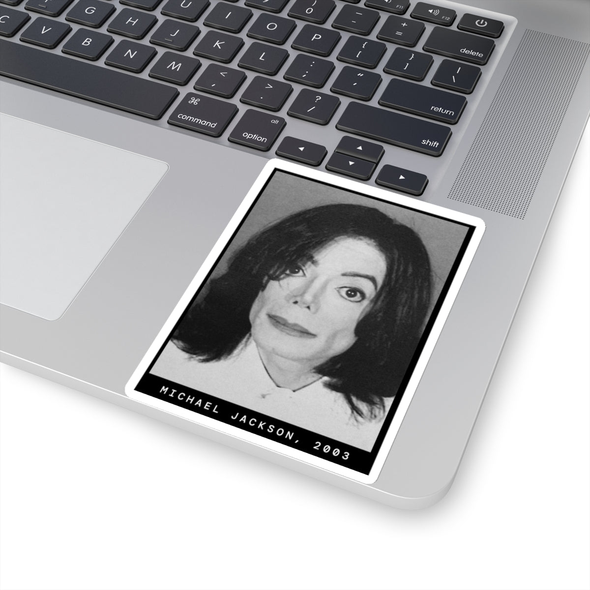 Michael Jackson, 2003 Singer Mugshot Sticker