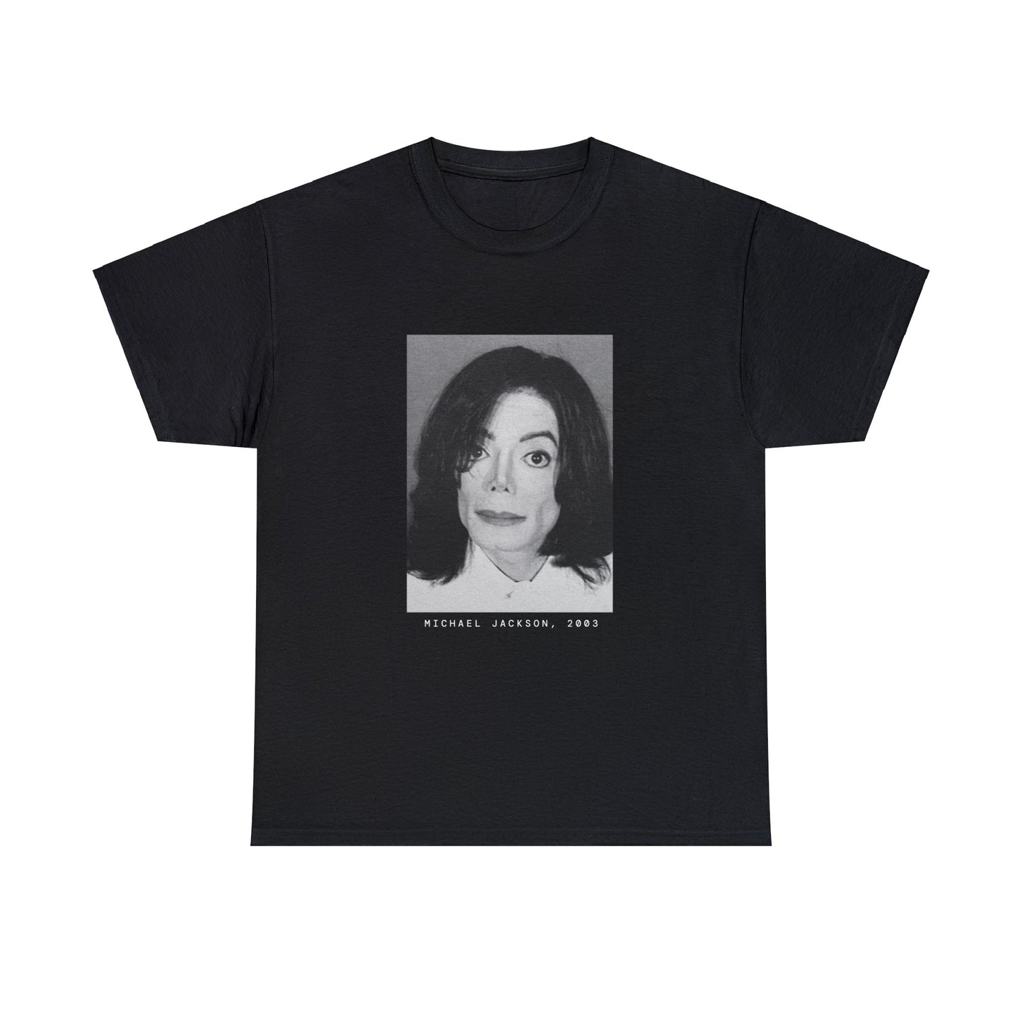 Michael Jackson, 2003 Singer Mugshot Tee