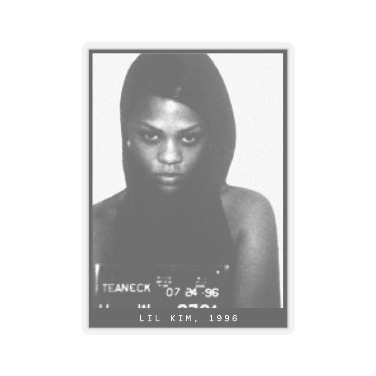 Lil Kim, 1996 Rapper Mugshot Sticker