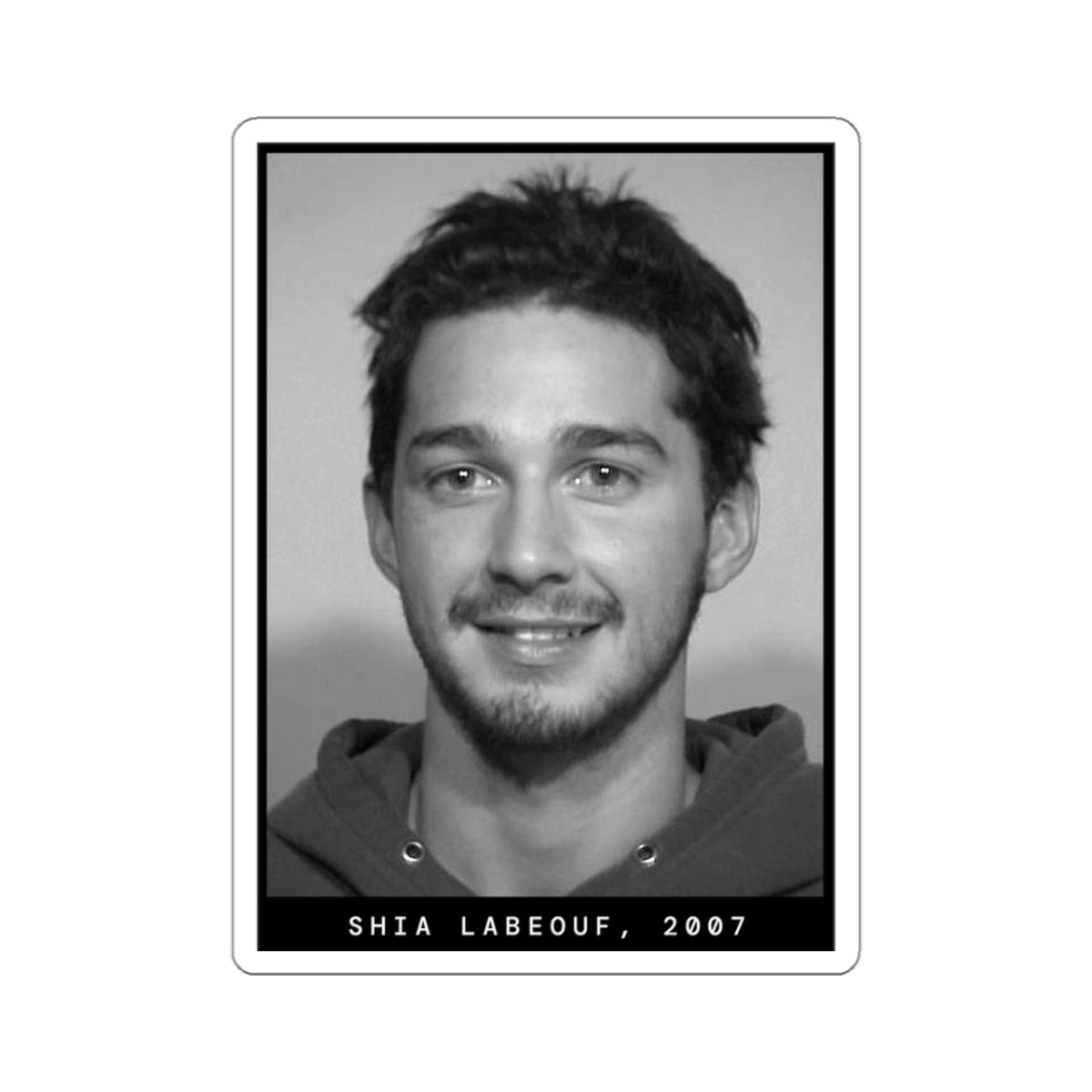 Shia LaBeouf, 2007 Actor Mugshot Sticker