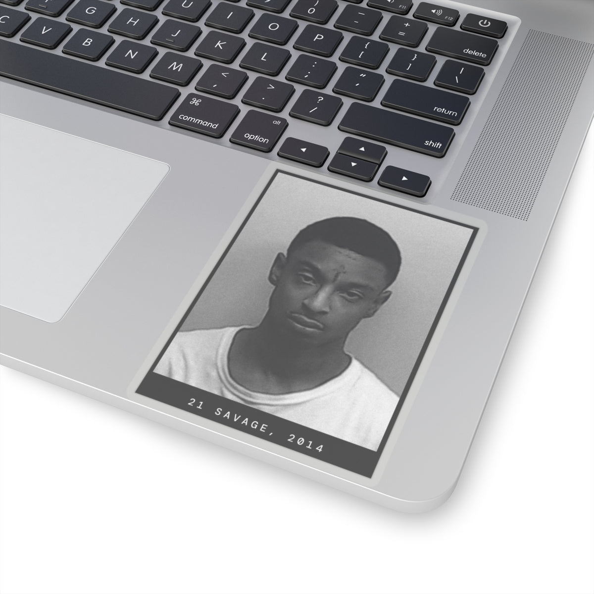 21 Savage, 2014 Rapper Mugshot Sticker