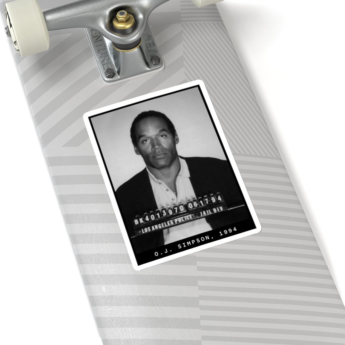 O.J. Simpson, 1994 Mugshot Sticker