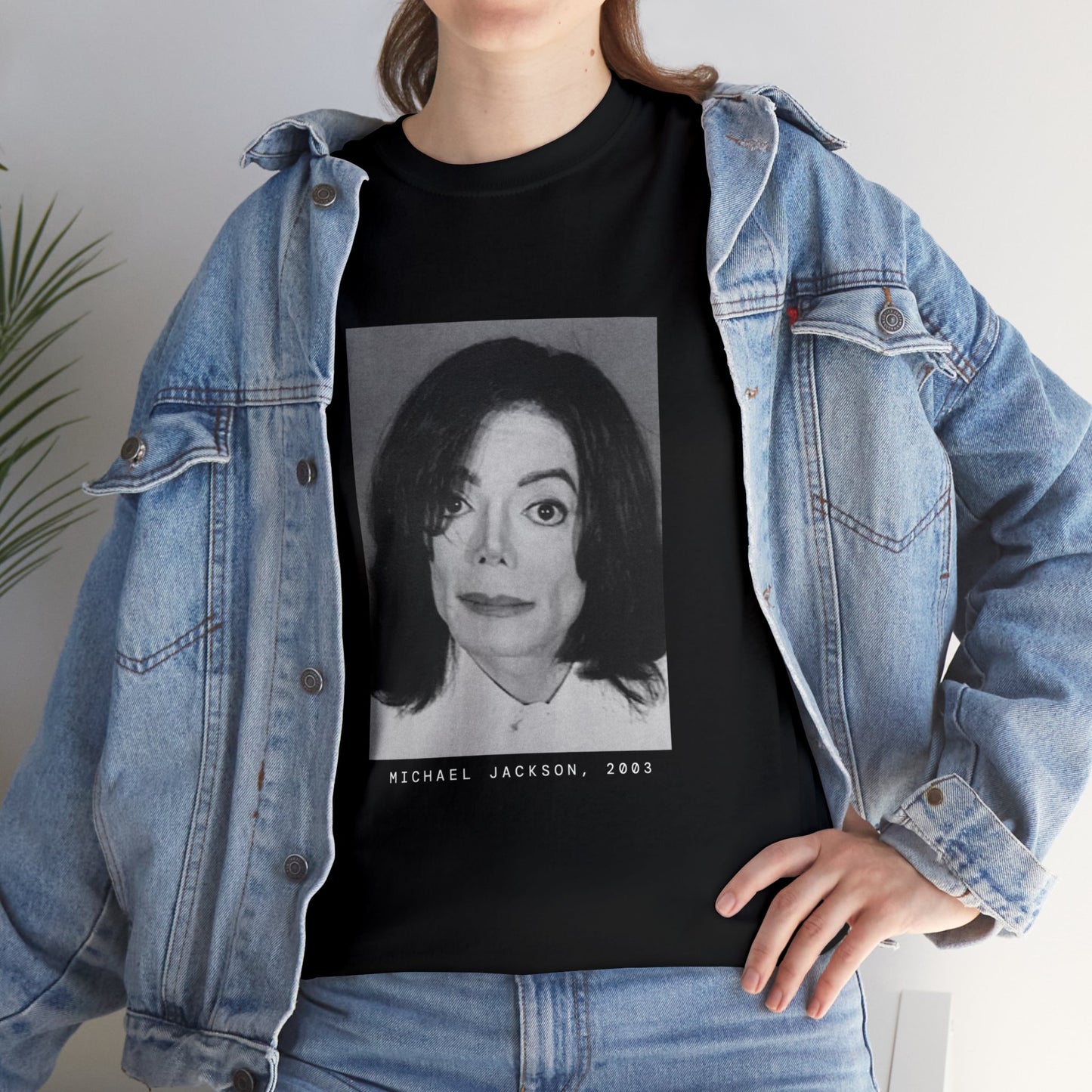 Michael Jackson, 2003 Singer Mugshot Tee