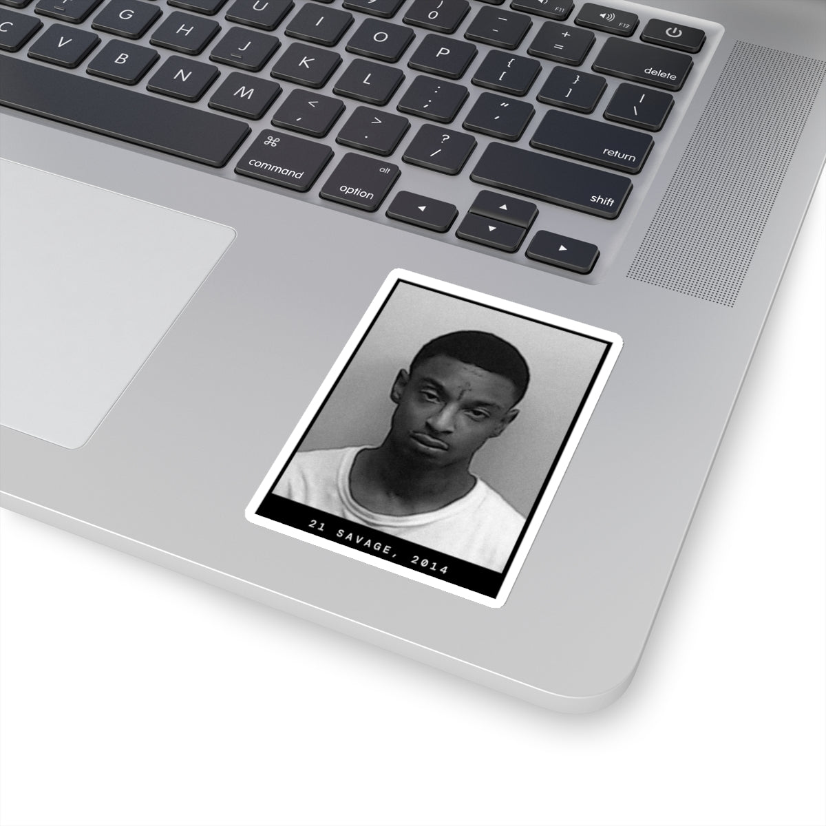 21 Savage, 2014 Rapper Mugshot Sticker