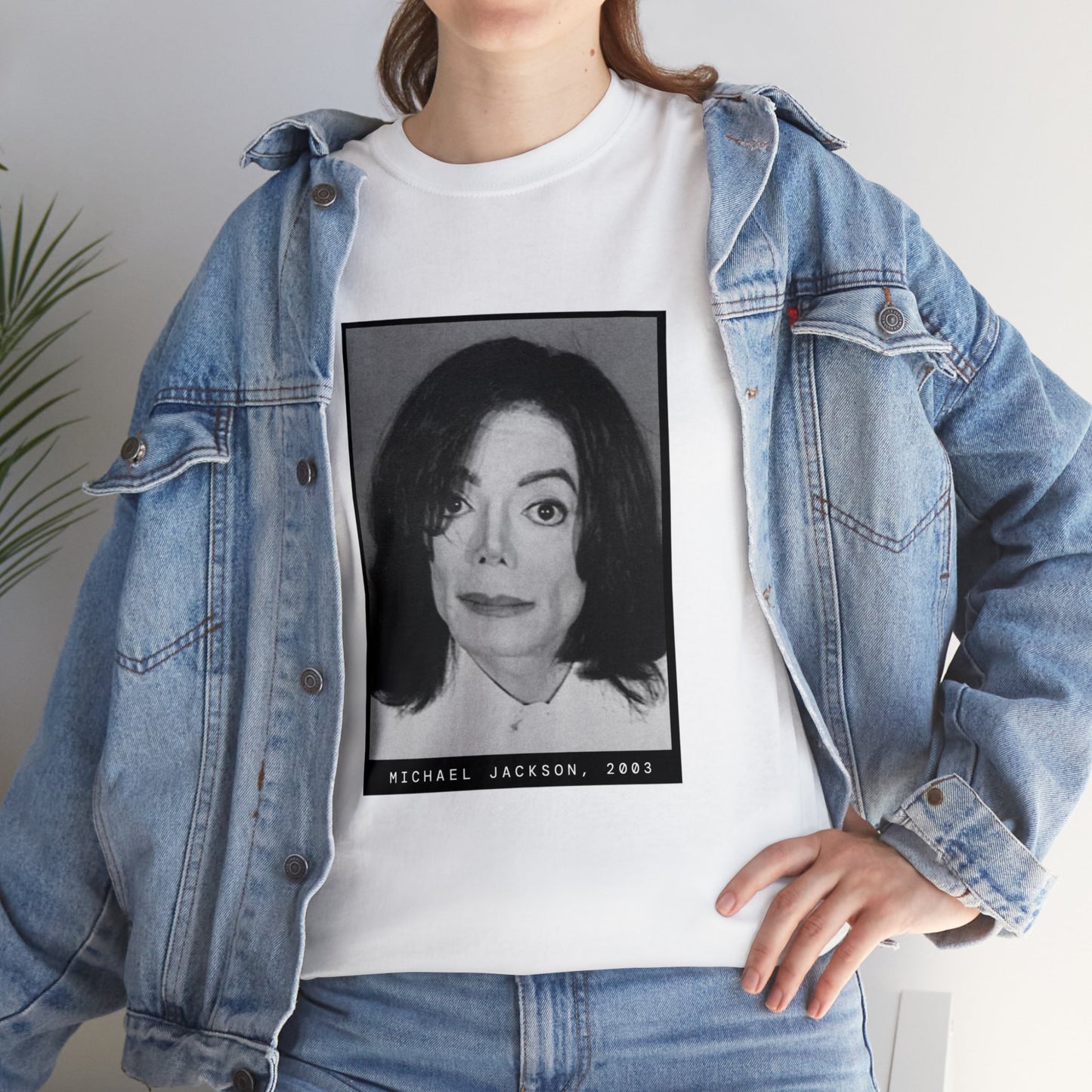 Michael Jackson, 2003 Singer Mugshot Tee