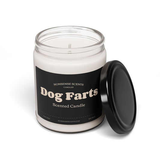 Dog Farts Scented Candle - Funny Gag Gift Candle by Nonsense Scents