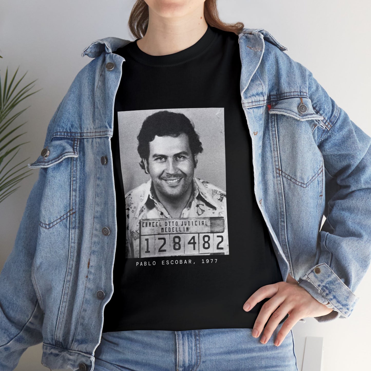 Pablo Escobar, 1977 Mugshot Tee