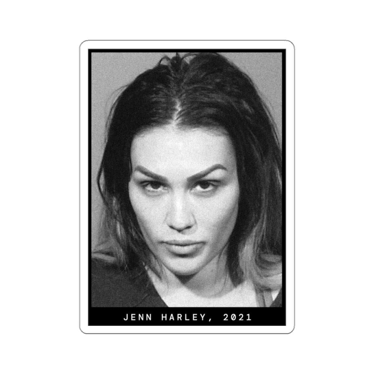 Jenn Harley, 2021 Influencer Mugshot Sticker