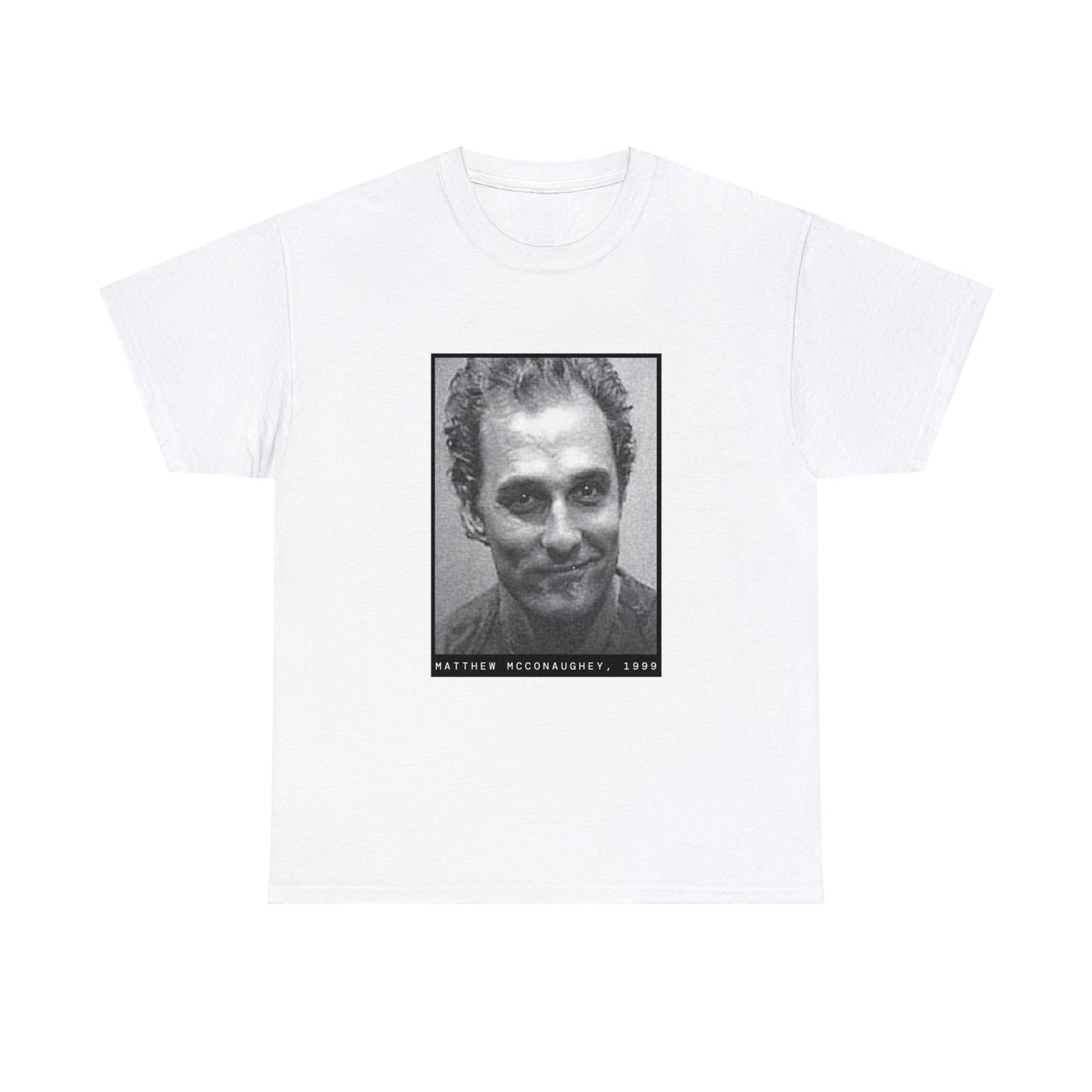 Matthew McConaughey, 1999 Actor Mugshot Tee