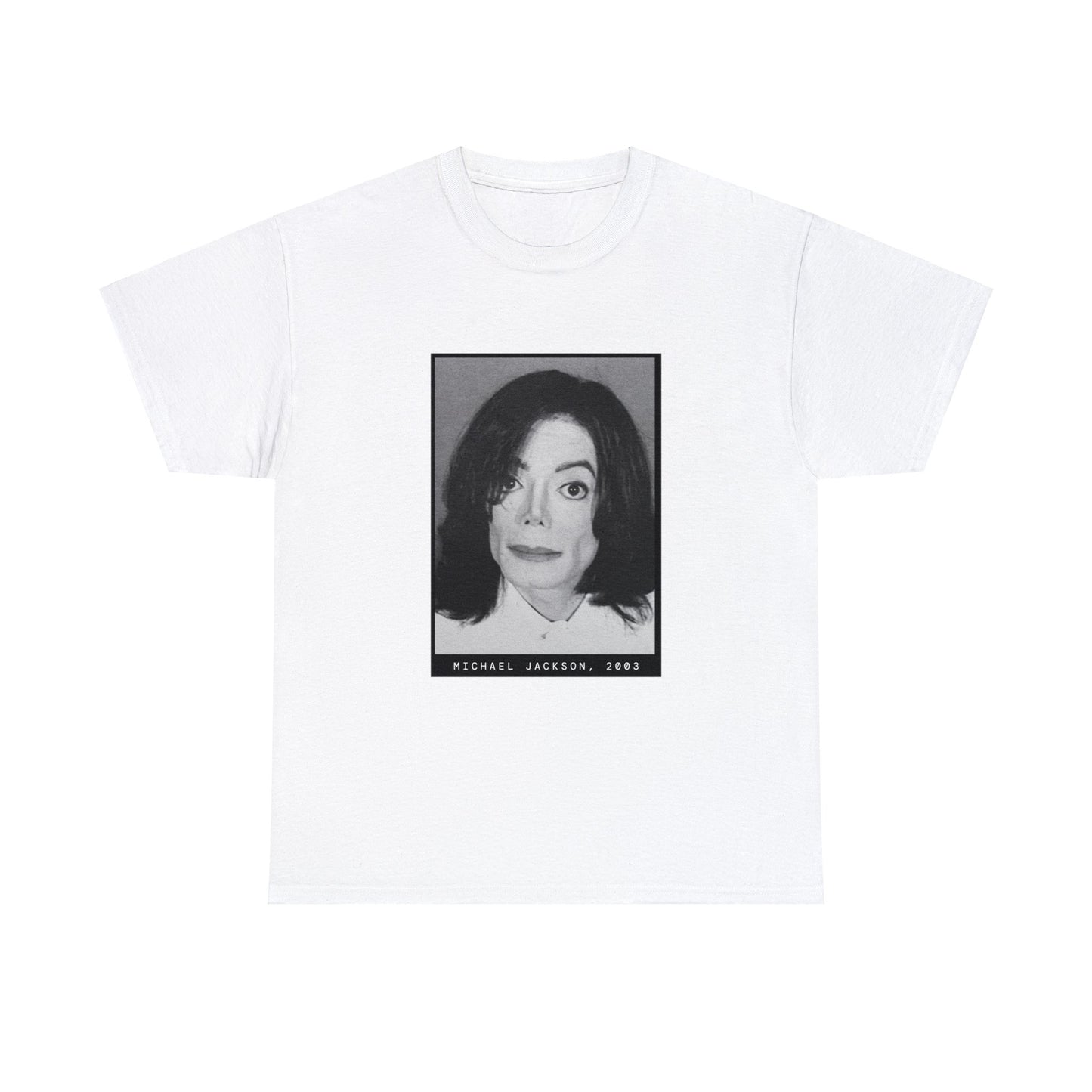 Michael Jackson, 2003 Singer Mugshot Tee