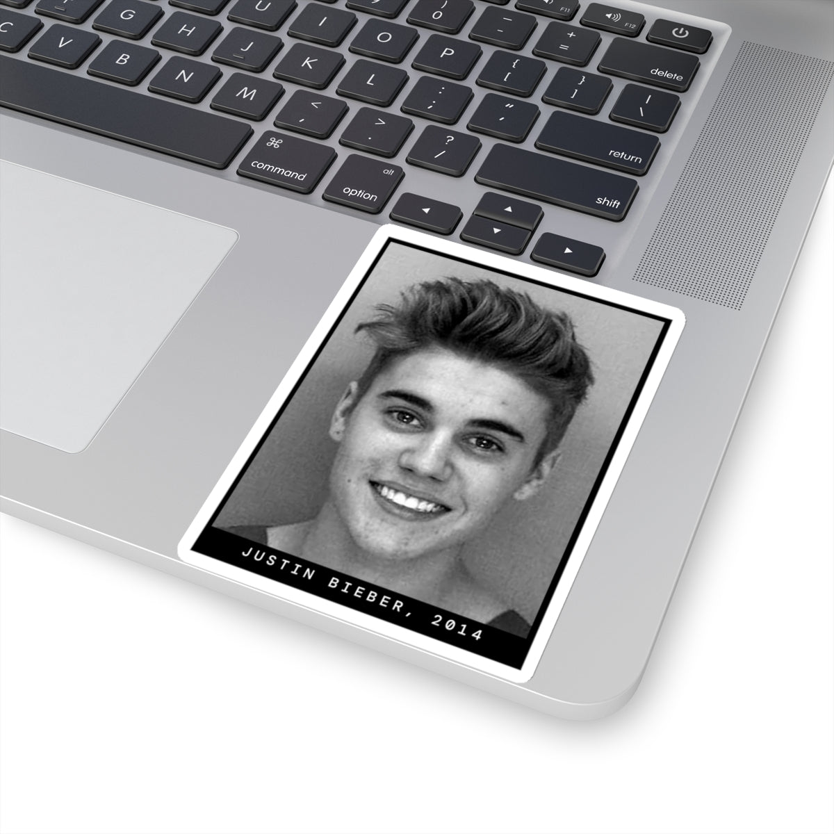 Justin Bieber, 2014 Singer Mugshot Sticker