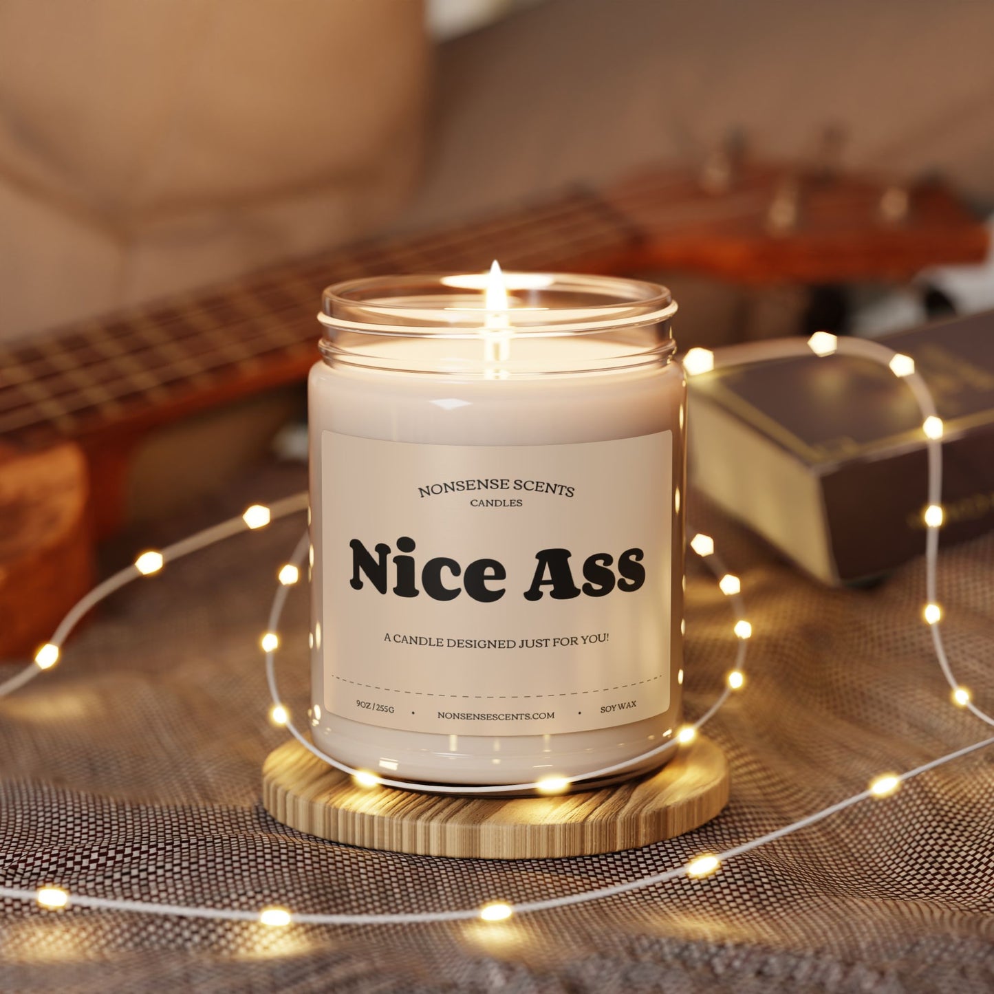 Nice Ass - Funny Gag Gift Scented Candle by Nonsense Scents