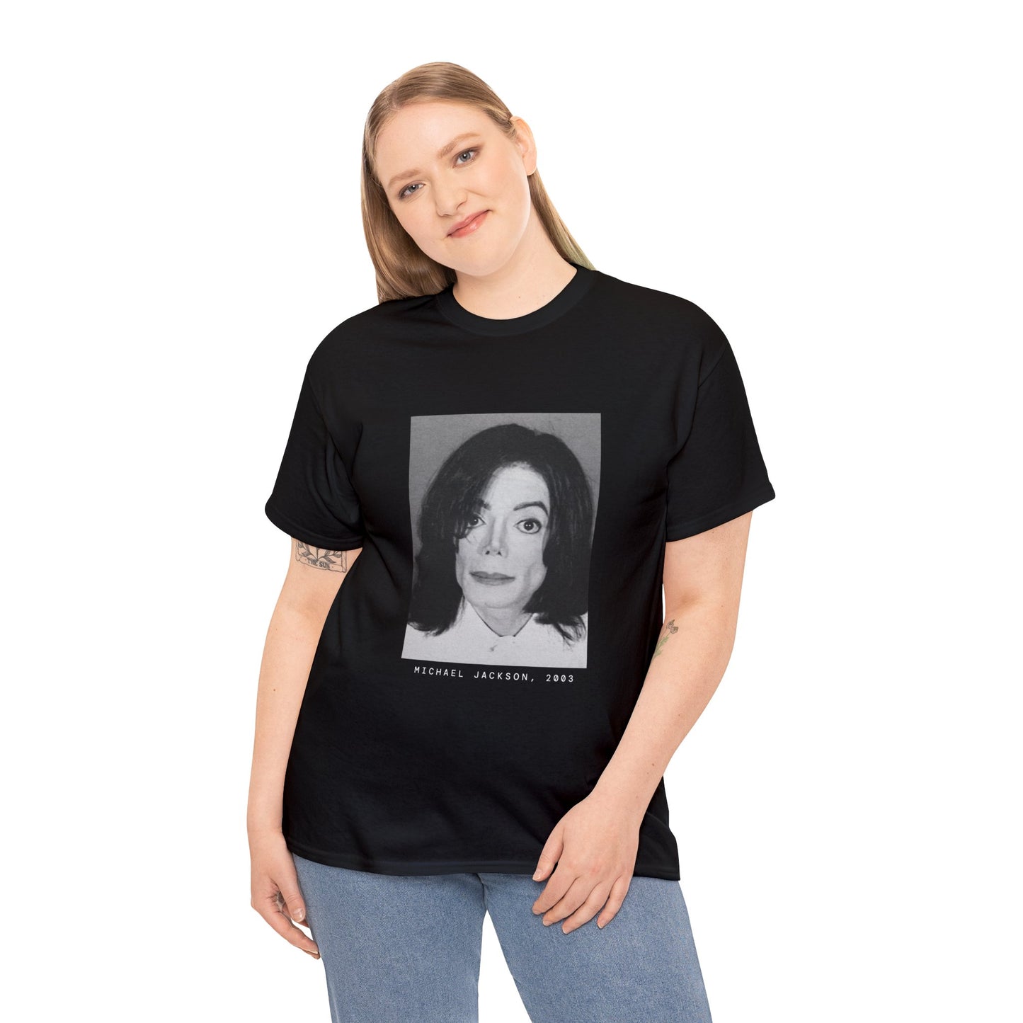 Michael Jackson, 2003 Singer Mugshot Tee