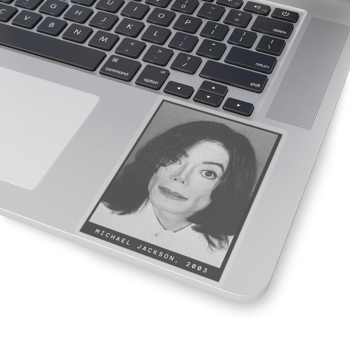 Michael Jackson, 2003 Singer Mugshot Sticker