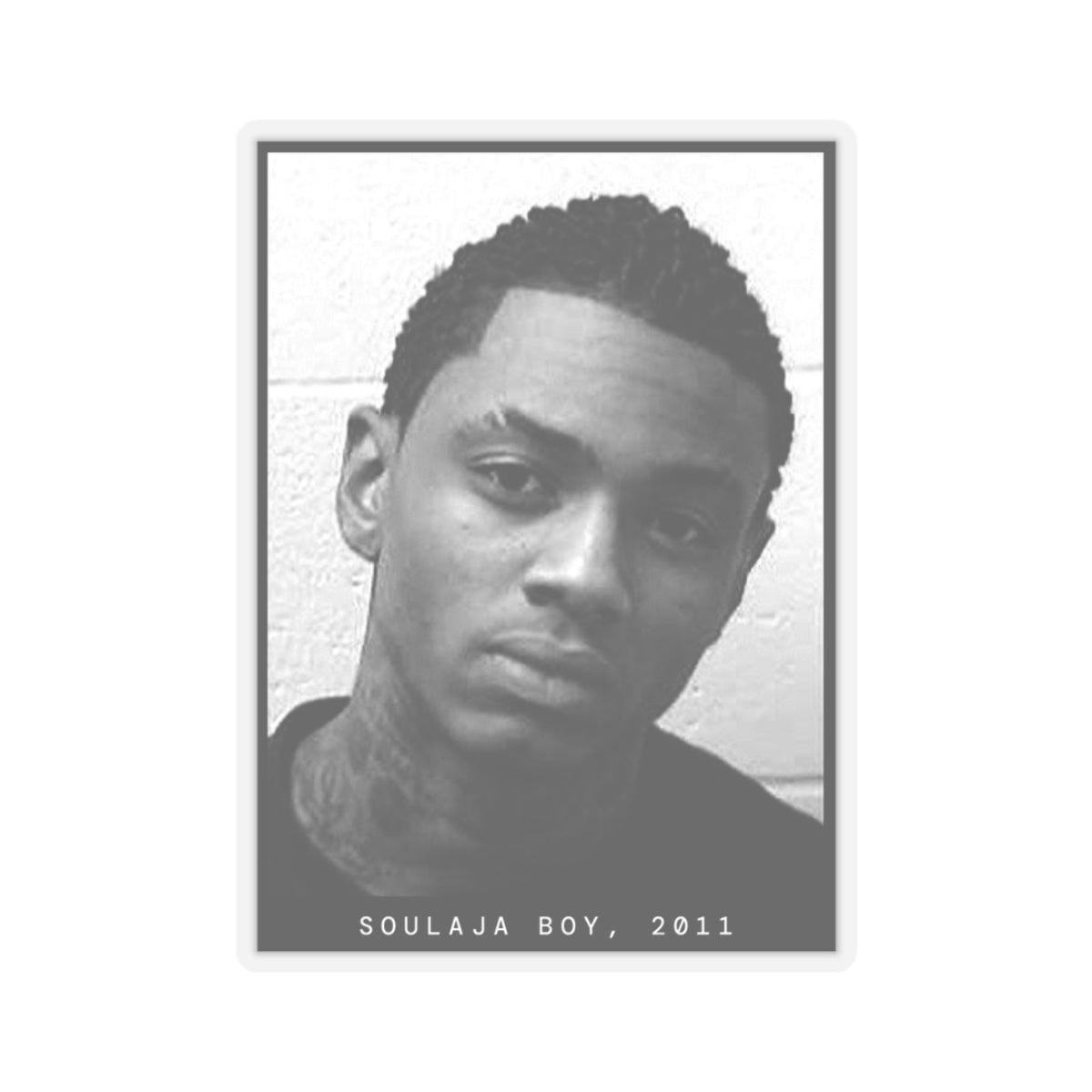 Soulja Boy, 2011 Rapper Mugshot Sticker