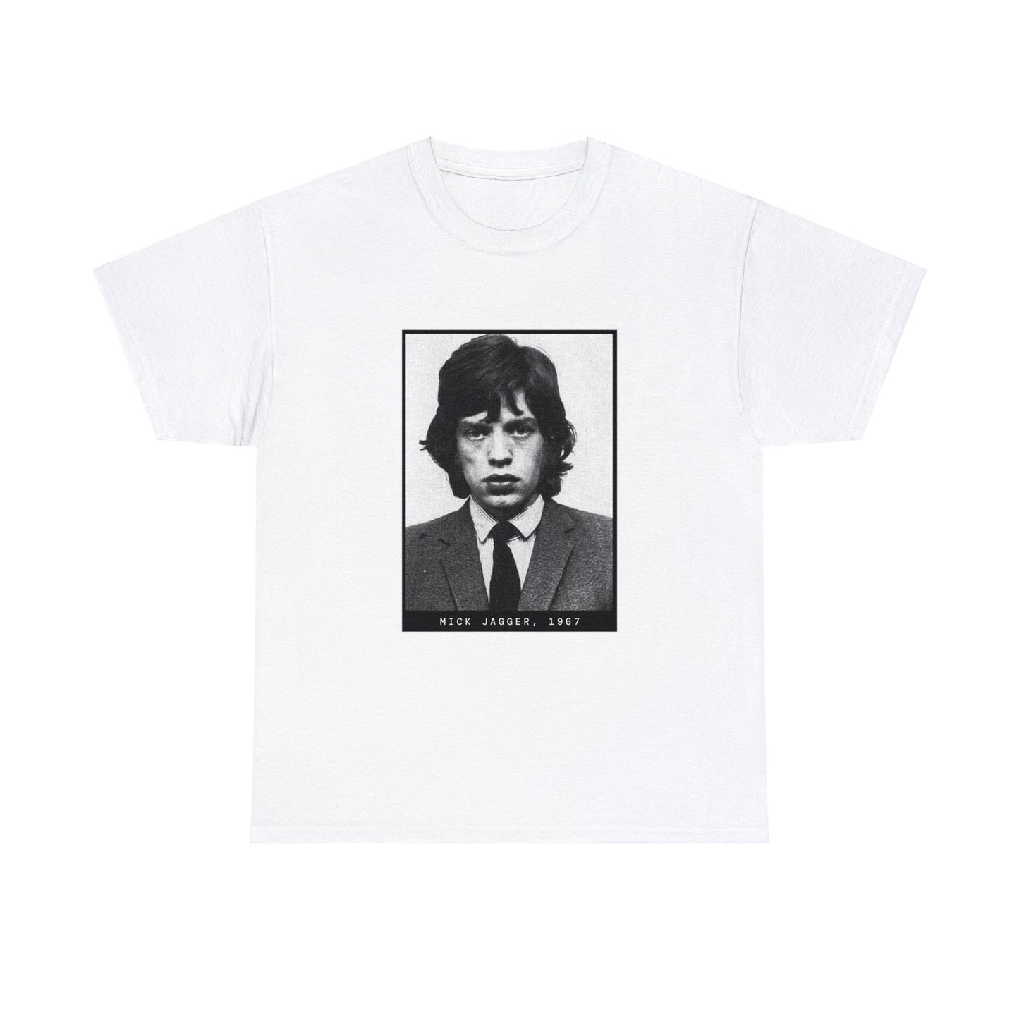 Mick Jagger, 1967 Mugshot Tee