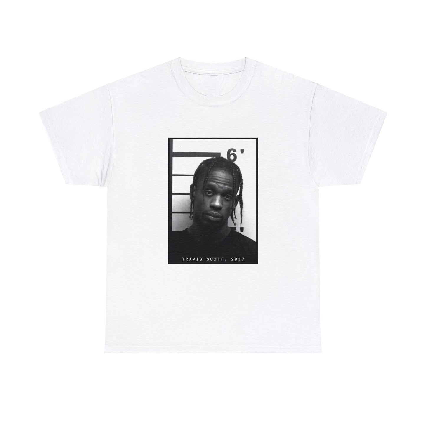 Travis Scott, 2017 Rapper Mugshot Tee