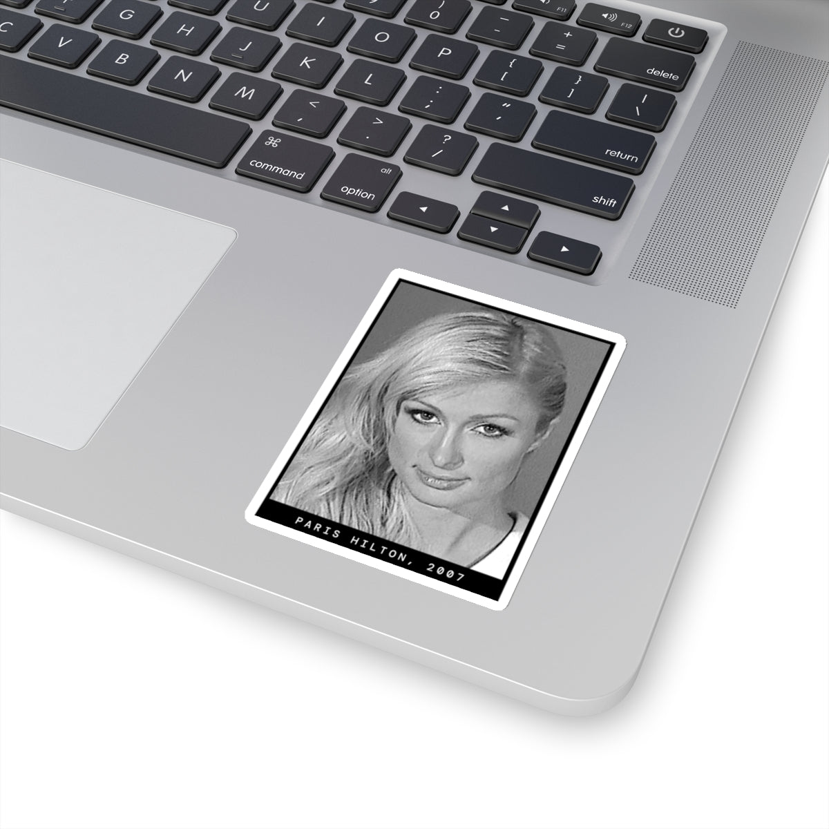 Paris Hilton, 2007 Celebrity Mugshot Sticker