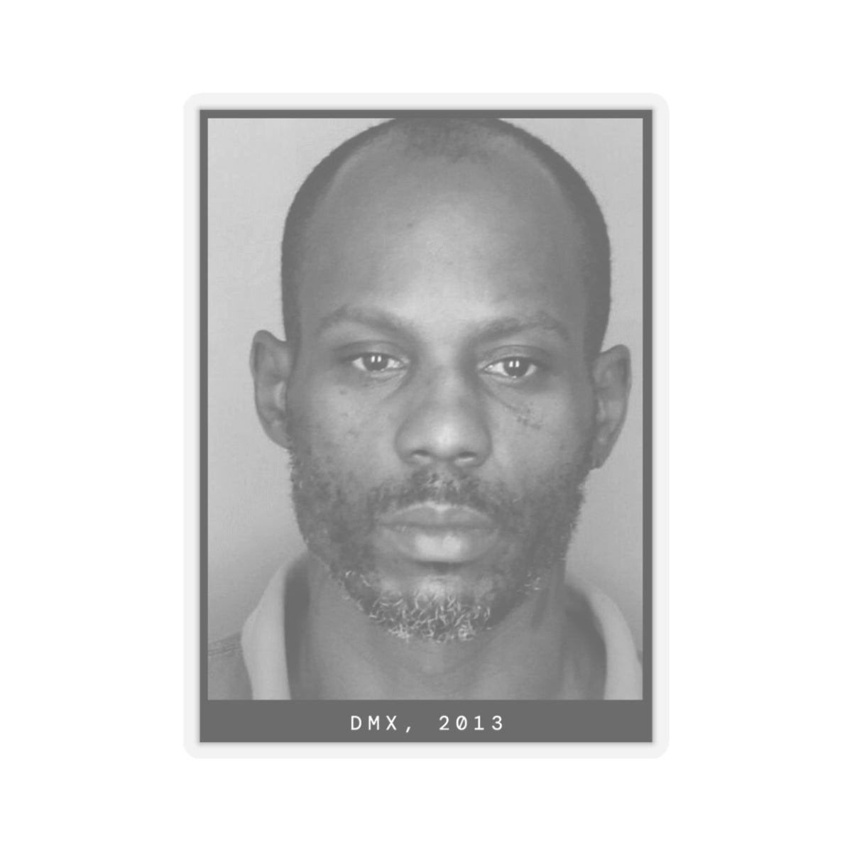 DMX, 2013 Rapper Mugshot Sticker