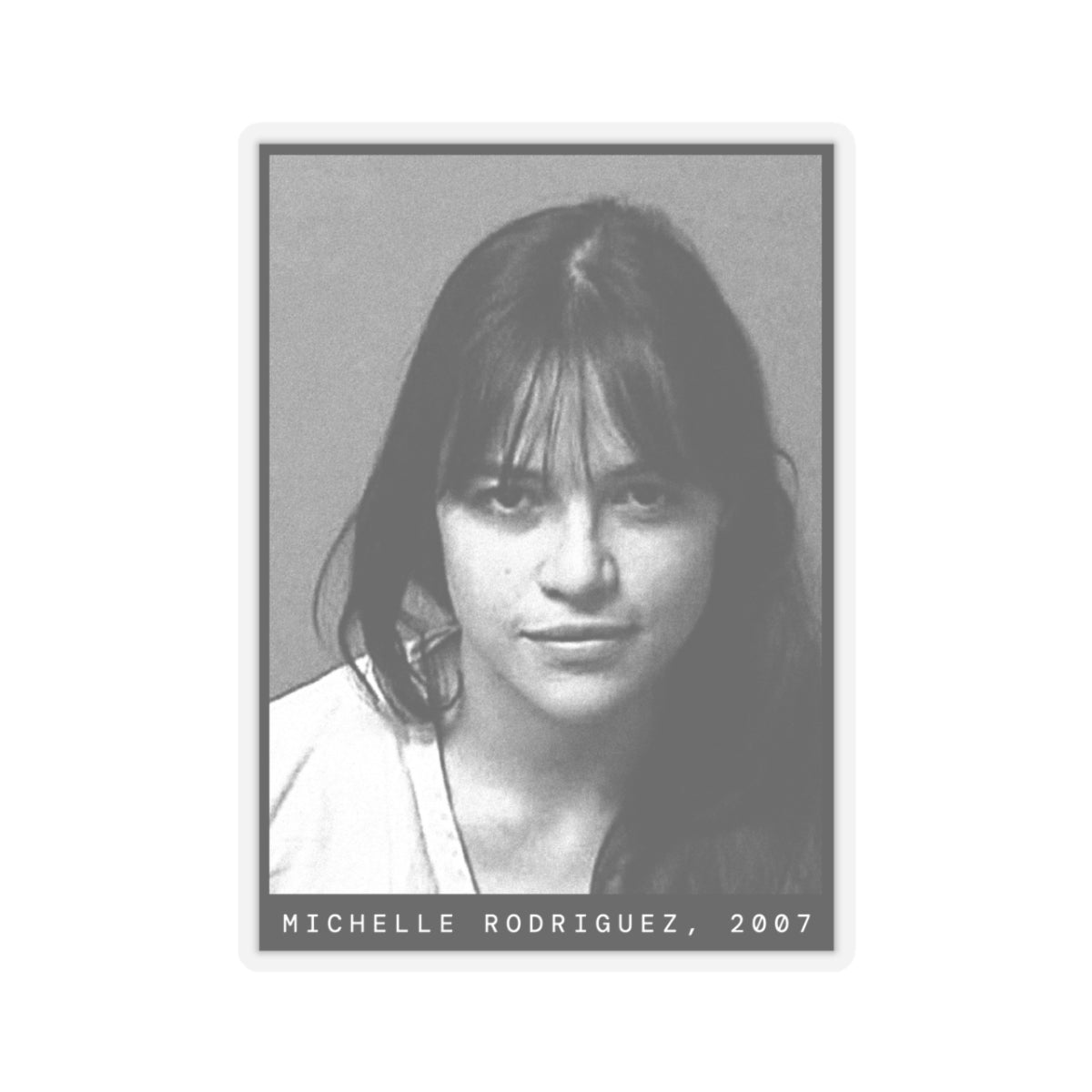 Michelle Evans, 2015 Actress Mugshot Sticker