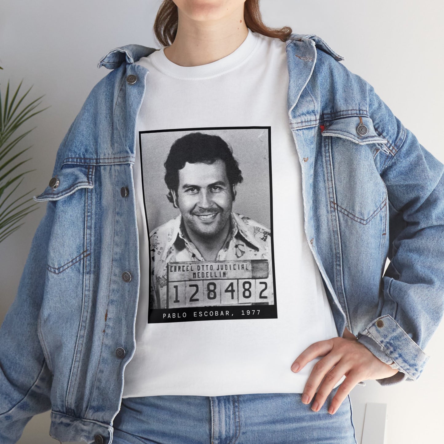 Pablo Escobar, 1977 Mugshot Tee