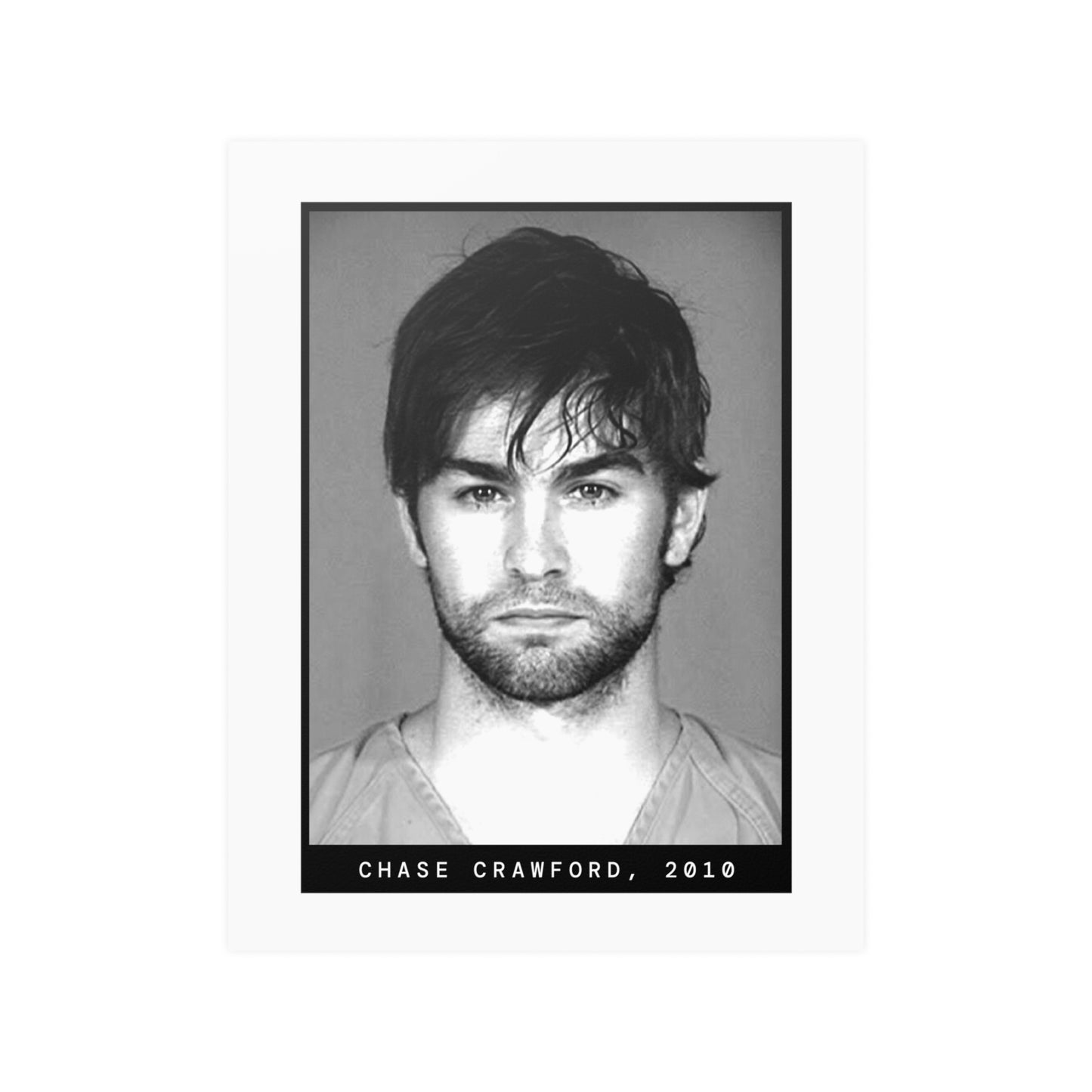 Chase Crawford, 2010 Celebrity Mugshot Poster