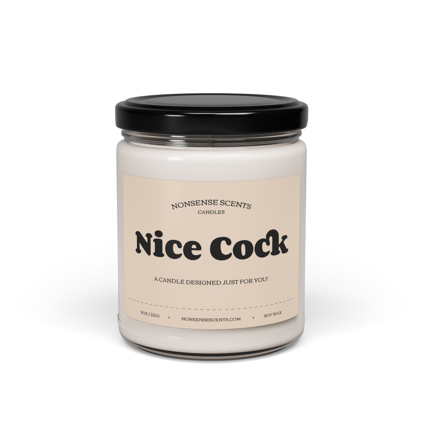 Nice Cock - Funny Gag Gift Scented Candle by Nonsense Scents