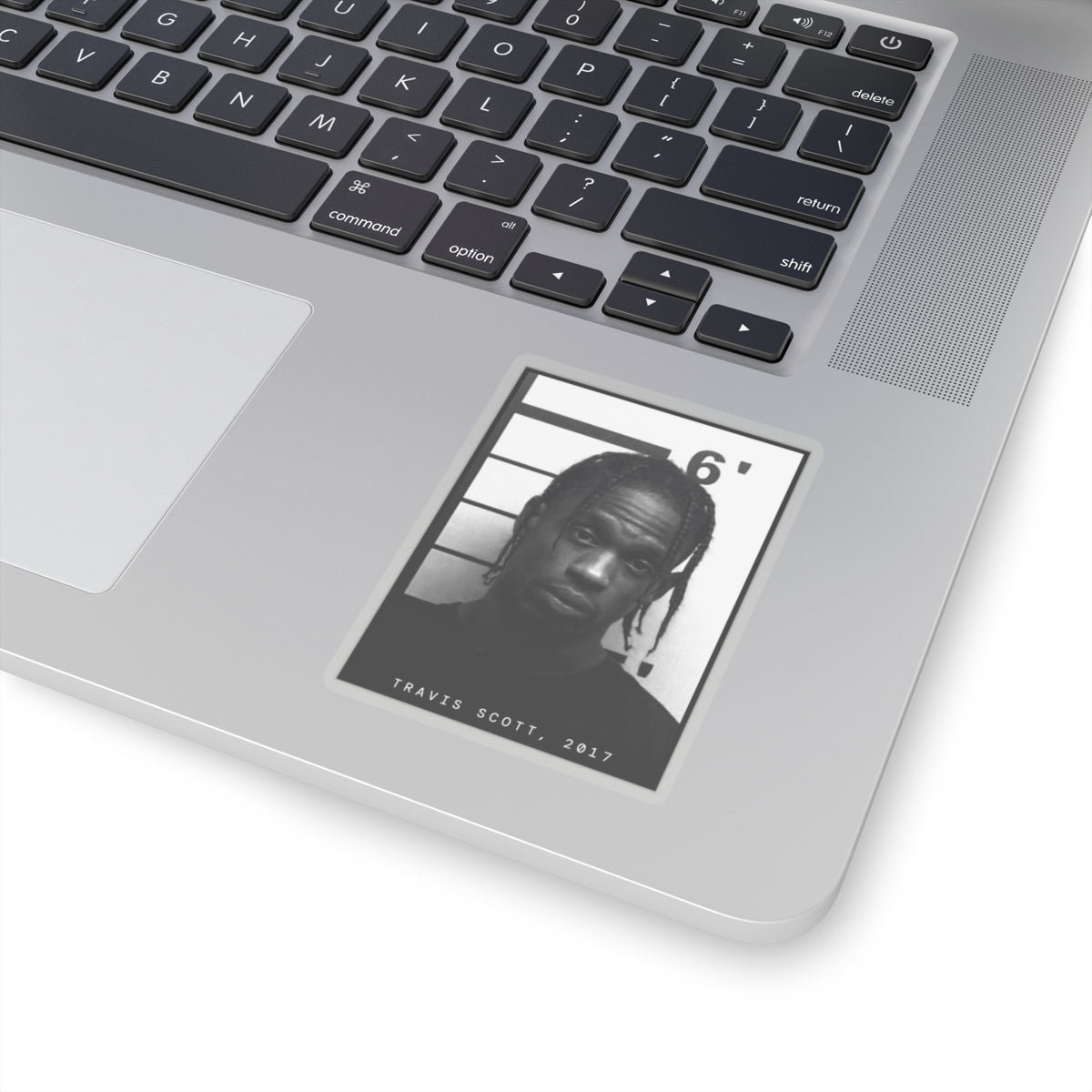 Travis Scott, 2017 Rapper Mugshot Sticker