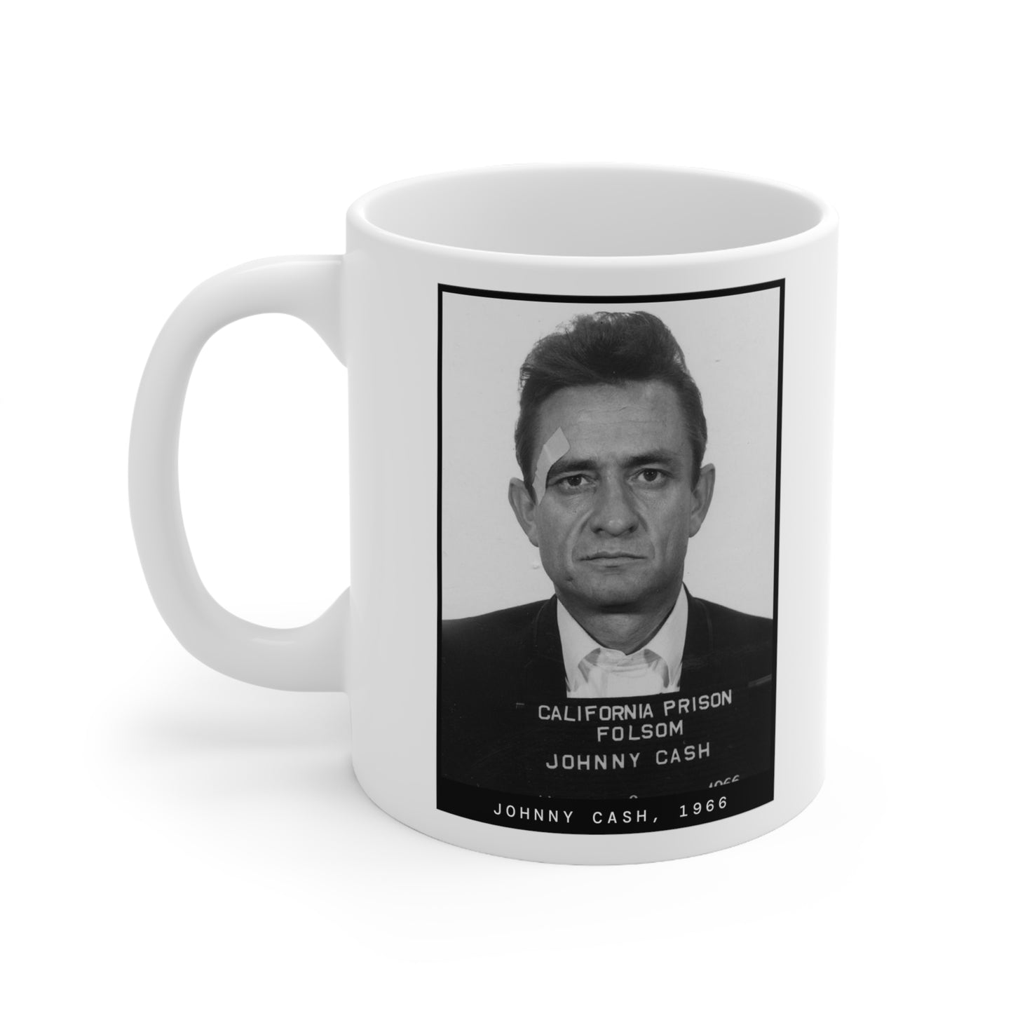 Johnny Cash, 1966 Singer Mugshot Mug